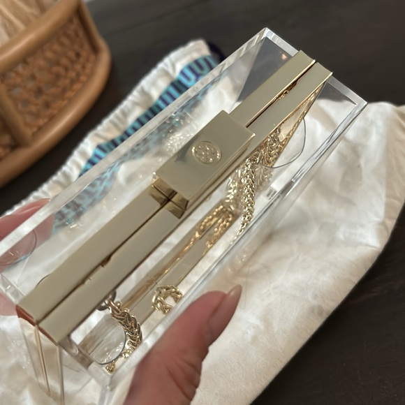 Tory Burch Clear Clutch - Picture 3 of 5